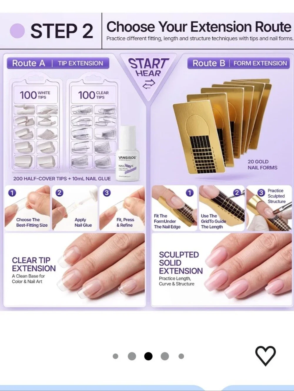 Acrylic Nail Kit for Beginners: Professional Acrylic Powder and Liquid UV Lamp